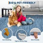 GarveeHome Scalloped Washable Runner Rugs 2x6 Non Slip Kitchen Rugs - Image 8