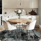RELEANY Washable Round 8ft Area Rug - Image 2