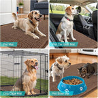 OLANLY Dog Door Mat for Muddy Paws 32x20, Super Absorbent Chenille Mud Mat | - Image 7