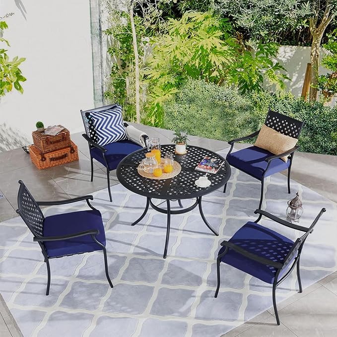 Sqodok Outdoor Cushion Covers 24x24 inch, Wicker Chair - Image 9