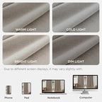Joydeco Light Filtering Curtains 108 Inch Length - Image 2