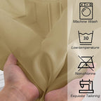 Sheer Curtains 54 Inch Length 2 Panels Set - Image 4