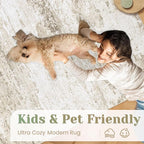 Washable 2x8 Runner Rug for Hallway: Kitchen Runner Non Slip Neutral Soft - Image 7