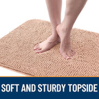 OLANLY Dog Door Mat for Muddy Paws 54x24, Super Absorbent Chenille Mud Mat | - Image 4