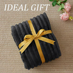 BEDELITE Ribbed Twin Blanket for Couch & Bed, Warm Yet Lightweight, Ribbed - Image 2