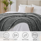 BEDELITE Ribbed King Size Blanket - Image 6