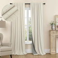 Pitalk Closet Curtains for Open Closet Doors Sliding Panels Burg 78 Inch Length by Pitalk