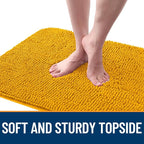OLANLY Dog Door Mat for Muddy Paws 24x16, Super Absorbent Chenille Mud Mat | - Image 4