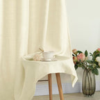 Light Filtering Linen Curtains 54 Inch Long - Image 8