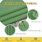 NICETOWN Blackout Forest Green Curtains 84 inches Long, Grommet Room Darkening - Image 4