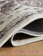SERISSA 2'6"x10' Washable Non Slip Boho Runner Rug - Image 7
