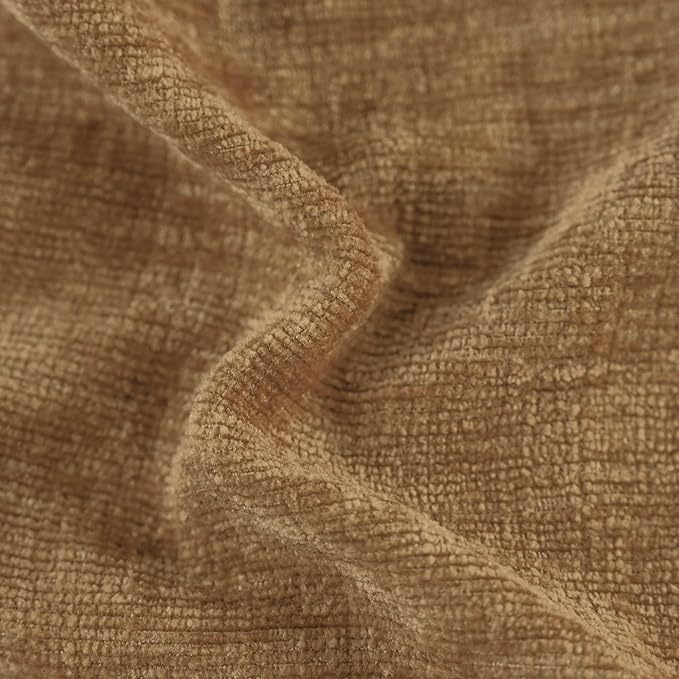 CaliTime Decorative Couch Throw Pillow Covers 16 X 16 Inches Apricot Brown | - Image 2