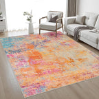 Area Rug Living Room: 3x5 Modern Washable Soft Carpet Galaxy Haze | by FXRHLP