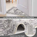 Yamaziot Washable Runner Rug, 2x10 Non-Slip Boho Hallway Kitchen Rug | Stain - Image 5