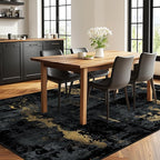 RELEANY Washable 6'x8' Abstract Area Rug - Image 4