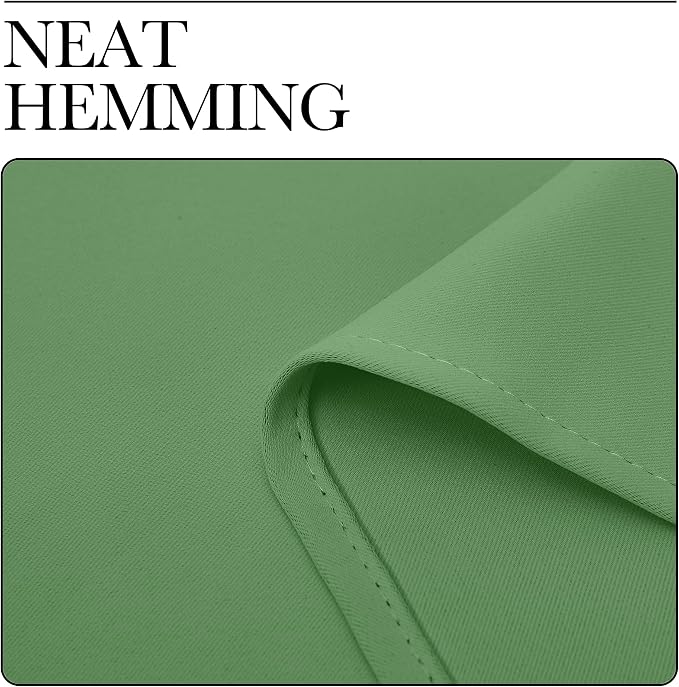 NICETOWN Froest Green Blackout Curtains 86 inches Length - Image 6
