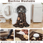 DUKINO 4x6 Area Rug, Washable Dog Rug - Image 9