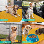 OLANLY Dog Door Mat for Muddy Paws 70x35, Super Absorbent Chenille Mud Mat | - Image 7