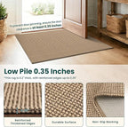 KOZYFLY Runners for Hallways 2.6x8 ft Washable Kitchen Runner Non Slip Rubber - Image 4