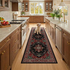 RELEANY Washable Area Rug, Runner 2'6"x8', Water Repellent, Pet Friendly by RELEANY