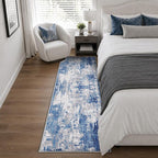 RELEANY Washable Runner 2'x8' Abstract Area Rug - Image 7