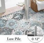 Lahome Moroccan Washable Living Room Rug, 5x8 Rugs - Image 6