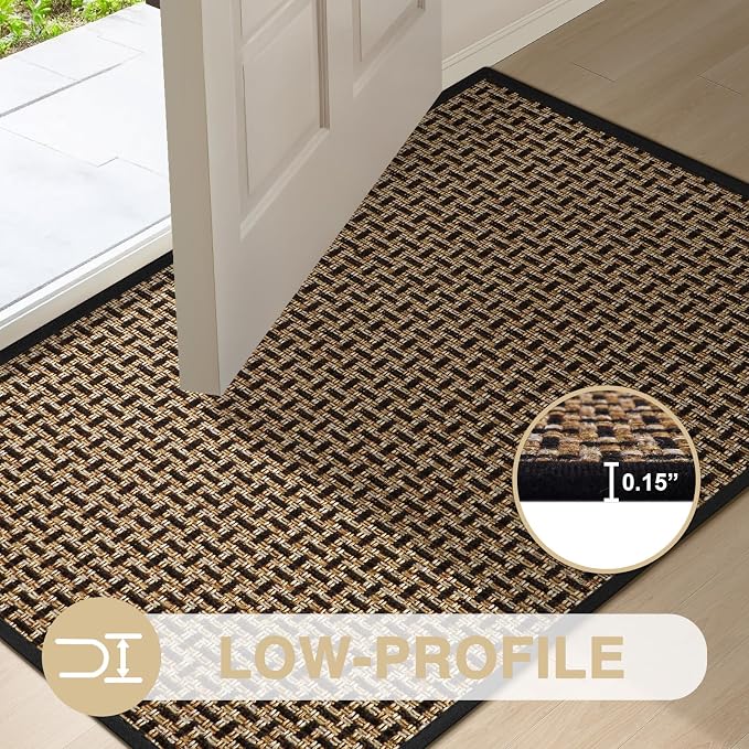 Door Mat Indoor Entrance 24"x47", Absorbent Indoor Door Mat Large, Non Slip - Image 4