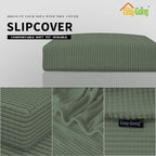 Easy-Going Stretch 1 Piece Couch Cushion Cover - Image 6