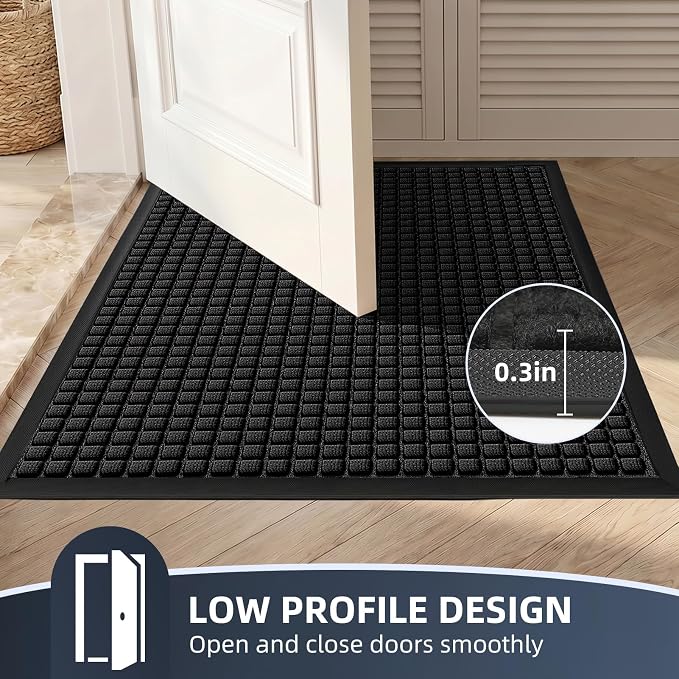 Front Door Mat Outside Entrance, Heavy Duty Waterproof Doormat | 61.5"x36" - Image 7