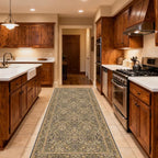 Washable 2'6" x 10' Runners for Hallways, Non Slip Long Floor Runner for Kitchen by Unknown
