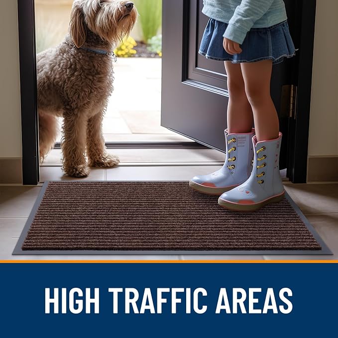 OLANLY Front Door Mat 71x23, Waterproof Heavy-Duty Indoor Outdoor Doormat | - Image 7