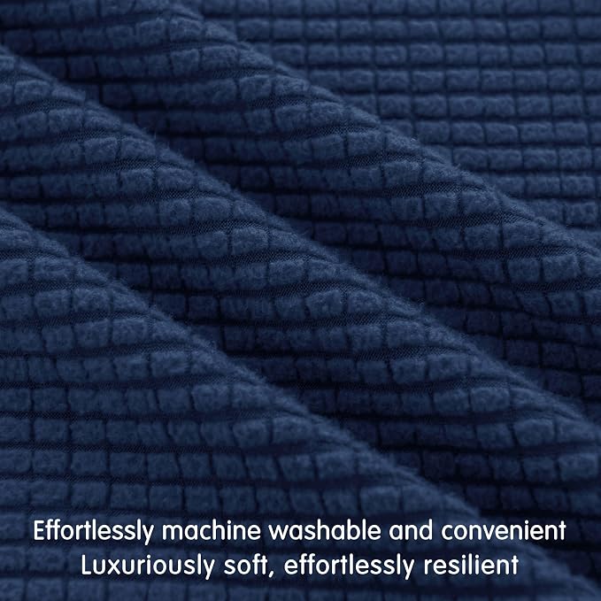 Hokway Stretch Couch Cushion Covers, Stretch Sofa Cushion Covers, Washable - Image 3