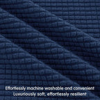 Hokway Stretch Couch Cushion Covers, Stretch Sofa Cushion Covers, Washable - Image 3