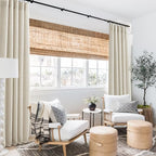 RYB HOME Extra Long Linen Curtains - Image 6
