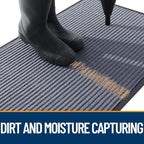 OLANLY Front Door Mat 71x34, Waterproof Heavy-Duty Indoor Outdoor Doormat | Ash - Image 5