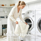 OLANLY 8x12 Machine Washable Large Area Rugs - Image 2