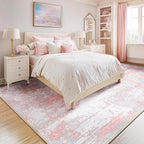 RELEANY Washable 8'x10' Abstract Area Rug by RELEANY
