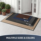 Front Door Mat Outside Entrance, Heavy Duty Waterproof Doormat | 29.5"x17" - Image 5