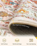 RELEANY Washable Area Rug, Runner 2'6"x8', Water Repellent, Pet Friendly - Image 2