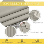 NICETOWN Blackout Patio Curtains 100 x 144 Inches Long - Image 3