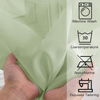 Sheer Curtains 84 inches Long 2 Panels Set - Image 4