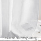 RYB HOME White Curtains & Drapes - Image 4