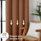 Simplebrand Ava Sun Baked Blackout Curtains - Image 7