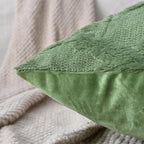 Set of 2 Soft Moroccan Throw Pillow Covers 16x16 Inch Plush Boho Decorative - Image 5