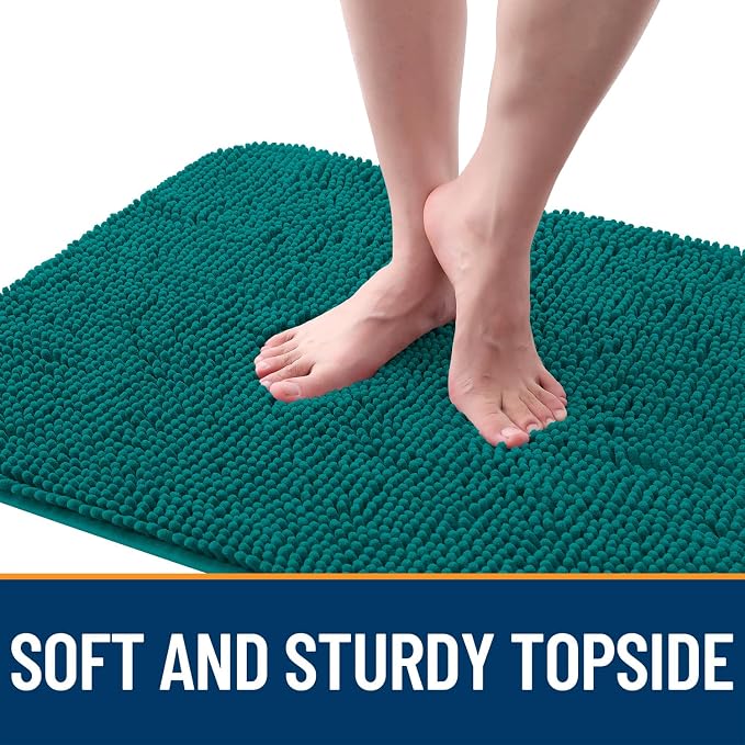 OLANLY Dog Door Mat for Muddy Paws 70x24, Super Absorbent Chenille Mud Mat | - Image 4