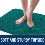 OLANLY Dog Door Mat for Muddy Paws 47x32, Super Absorbent Chenille Mud Mat | - Image 4