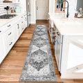 Yamaziot Washable Runner Rug, 2x10 Non-Slip Boho Hallway Kitchen Rug | Stain by Yamaziot