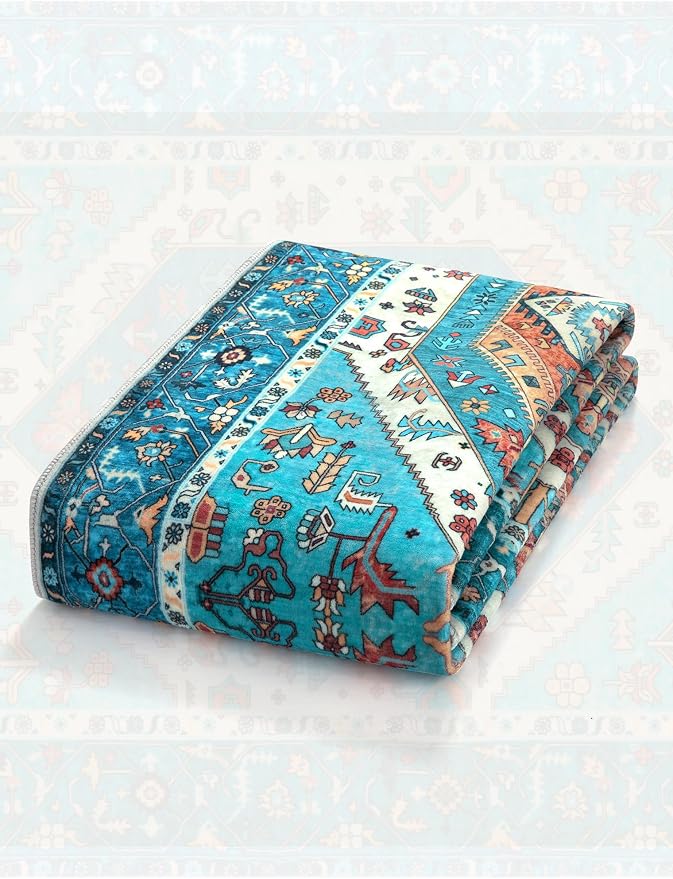 SERISSA 2'6"x10' Washable Non Slip Boho Runner Rug - Image 7