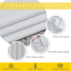NICETOWN Patio Door Curtain Vertical Blinds, Grommet Top Room Divider Curtain - Image 5