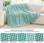 BEDELITE Haze Blue Twin Blanket - Image 8